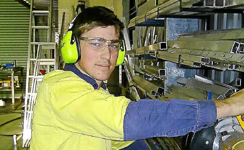 Izac Hayes learns skills while completing his Certificate III in Engineering. Izac Hayes learns skills while completing his Certificate III in Engineering.